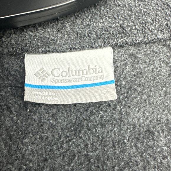 Columbia Fleece Jacket Women's Gray Full Zip Size Small - Picture 4 of 5